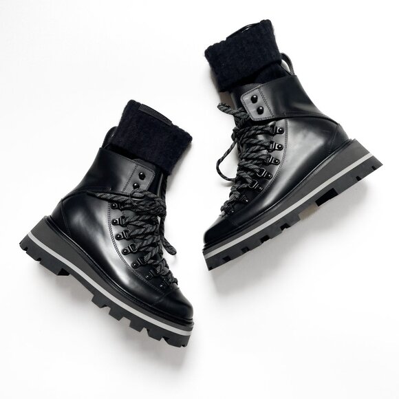 JIMMY CHOO Chike Leather Ankle Boots Black Size IT 37 US 7 NEW IN BOX - Picture 6 of 15